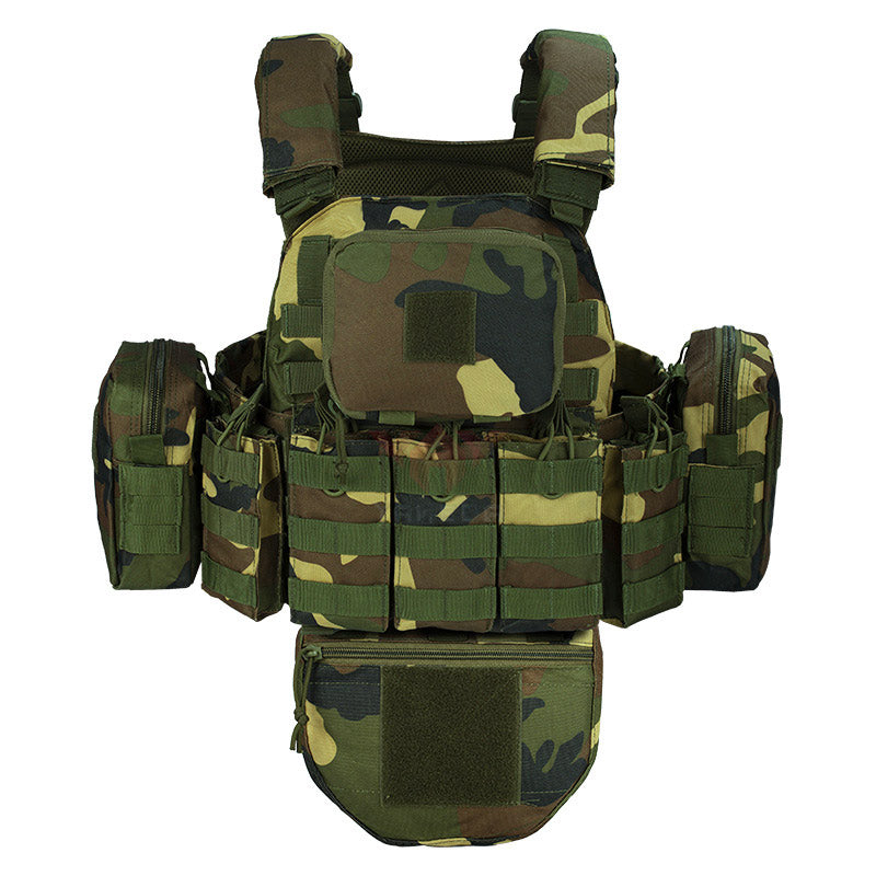 Porte plaque armée française camouflage forêt