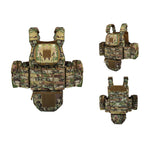 Porte plaque armée française camouflage multicam détails