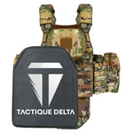 Porte plaque armee francaise camouflage multicam avec plaque