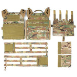 Porte plaque gendarmerie camouflage multicam détails