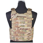 Porte plaque militaire multicam dos