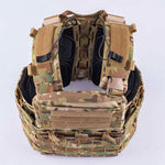 Porte plaque multicam dessus