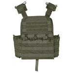 Porte plaque multicam vert olive