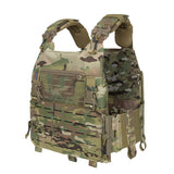 Porte plaque tactique camouflage multicam profil