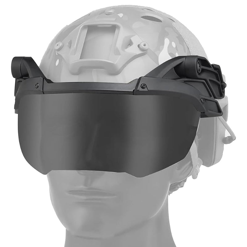 Visière Casque Militaire installée