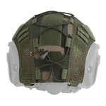 Couvre Casque Fast camouflage forêt dos