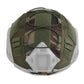 couvre casque camouflage forêt face