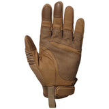 Gants en Cuir Tactiques coyote paume