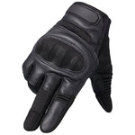 gants en cuir tactiques