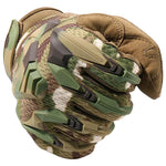 gants tactiques camouflage multicam poing gauche