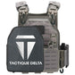 gilet pare-balles kalachnikov gris avec plaque