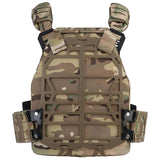 gilet pare balles ultra léger camouflage multicam dos