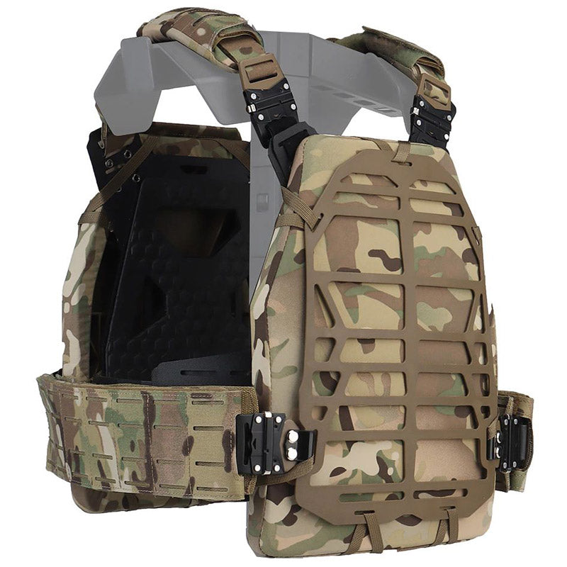 gilet pare balles ultra léger camouflage multicam profil