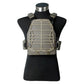 gilet pare-balles ultra léger vert olive porté avant