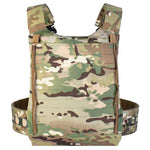 Gilet tactique molle camouflage multicam dos