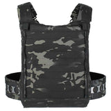 Gilet tactique molle camouflage nocturne dos