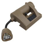 Lampe casque militaire coyote