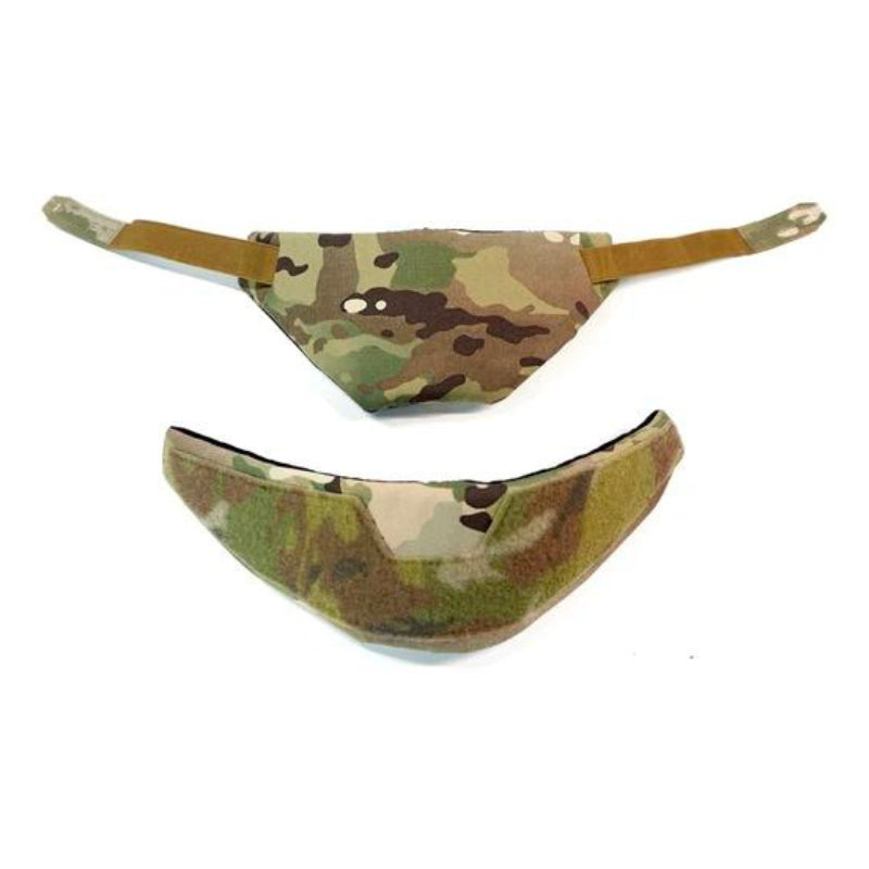 plaque balistique cou camouflage multicam