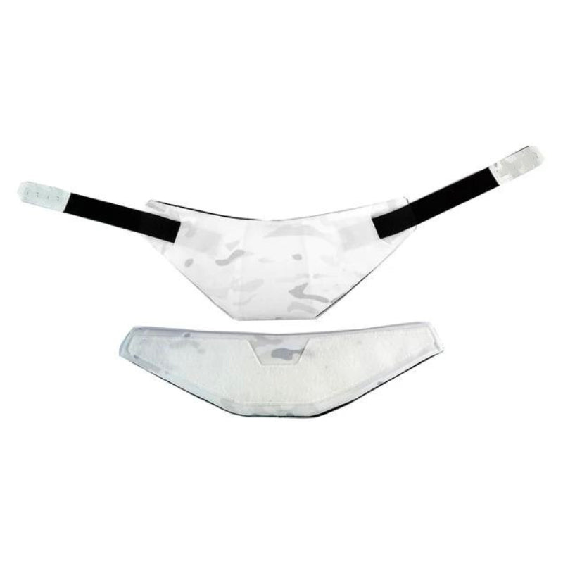 plaque balistique cou blanc