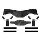 plaque balistique cou camouflage nocturne attache gilet