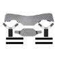 plaque balistique cou gris attache gilet