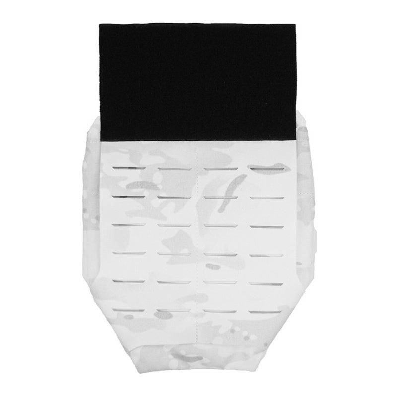 plaque balistique pelvienne blanc