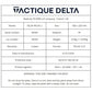 plaque balistique pelvienne caractéristique taille l