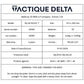 plaque balistique pelvienne caractéristique taille triangle
