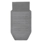 plaque balistique pelvienne gris taille m