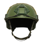 Casque Balistique vert olive face