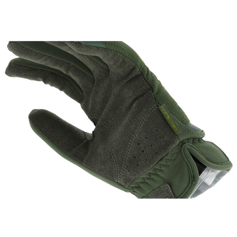 Gants Mechanix Fast Fit Vert Olive Profil Intérieur