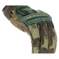 Gants Mechanix M-PACT Camouflage Forêt Profil Extérieur Main