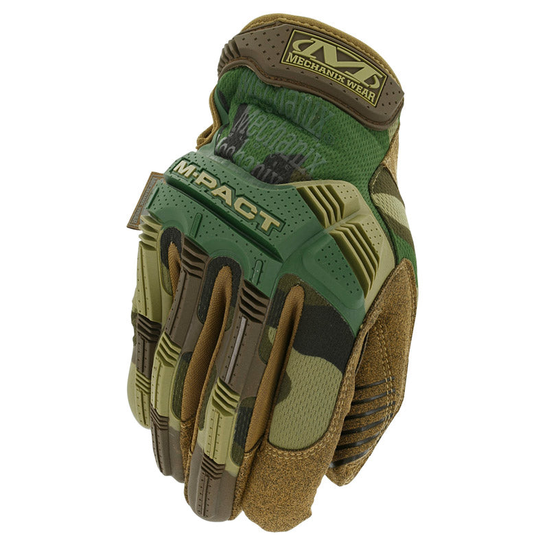 Gants Mechanix M-PACT Camouflage Forêt