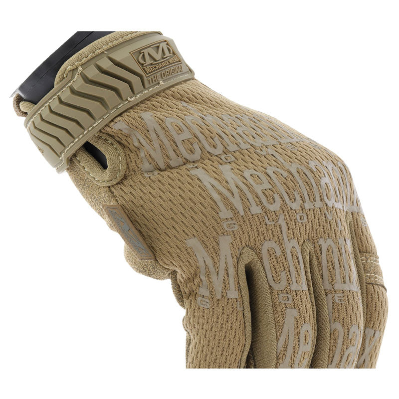 Gants Mechanix Original Coyote Profil Extérieur
