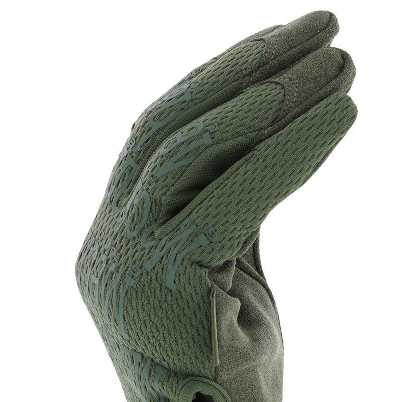 Gants Mechanix Original Vert Olive Doigts