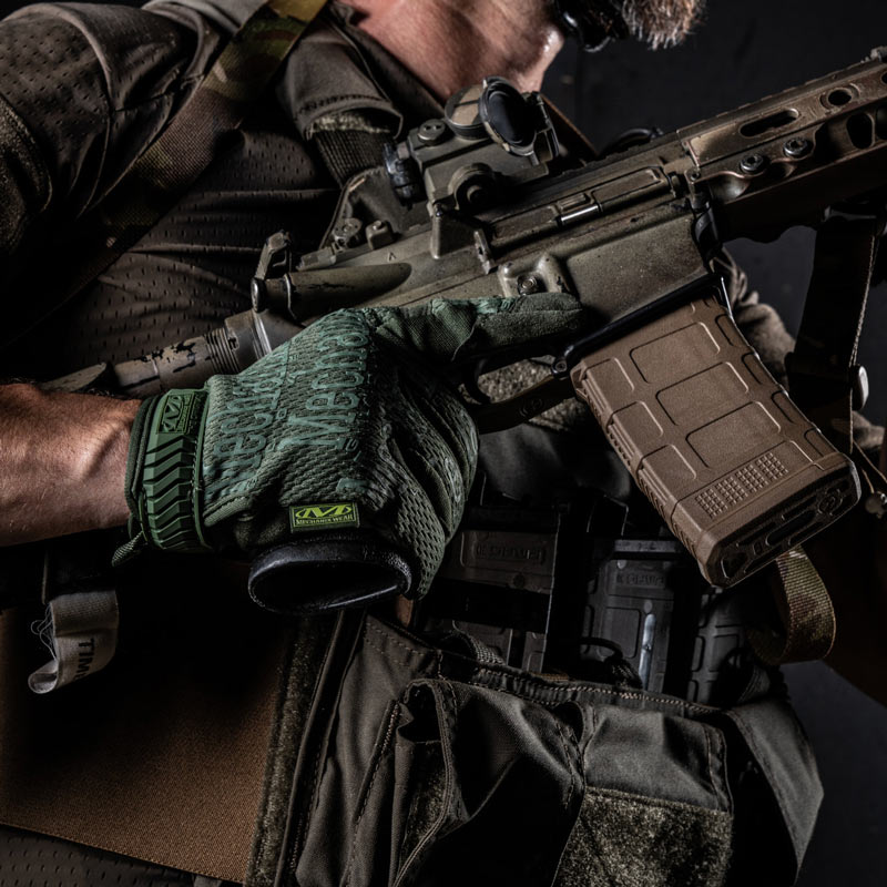Gants Mechanix Original Vert Olive Operation Militaire