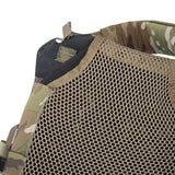 Gilet pare-balles militaire américain camouflage multicam intérieur
