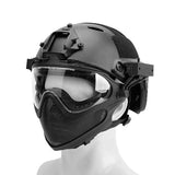 Protection visage casque fast
