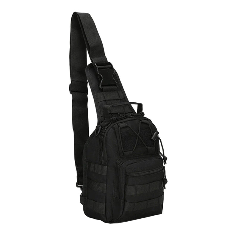 Sac Bandoulière Militaire Noir