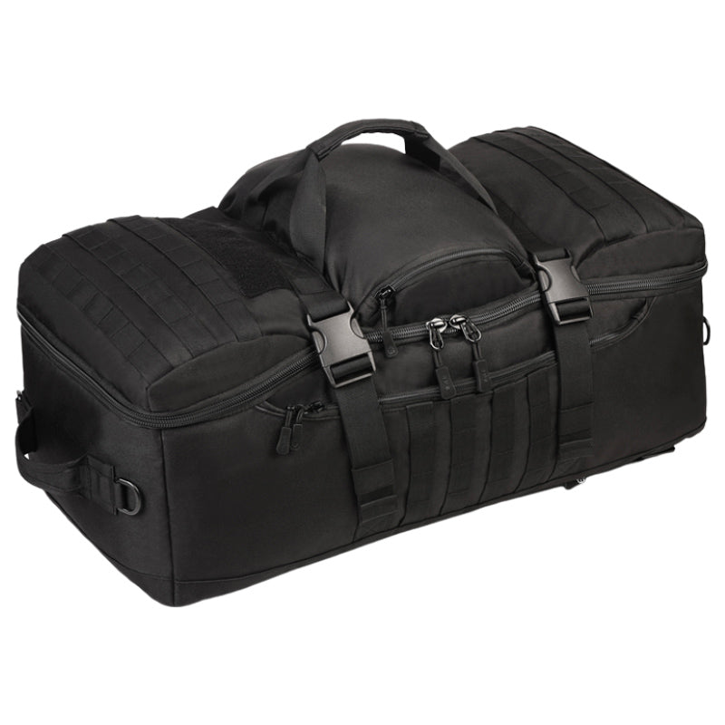 Sac Étanche Militaire Noir profil latéral