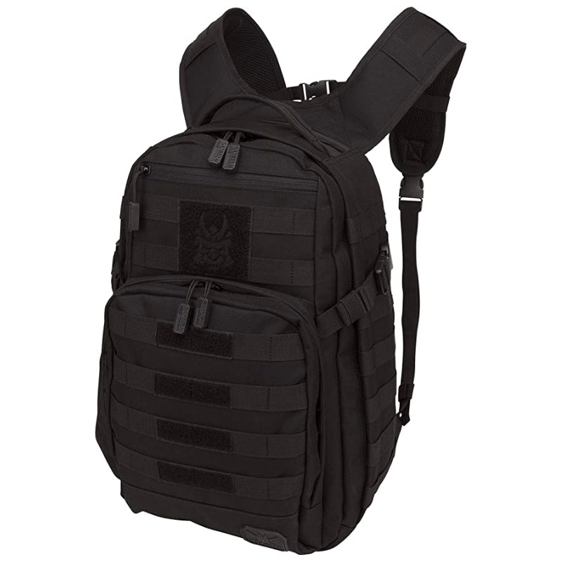 Sac Militaire 20L Noir profil global