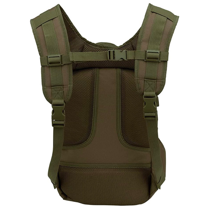 Sac Militaire 20L vert olive dos