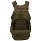 Sac Militaire 20L vert olive ouvert