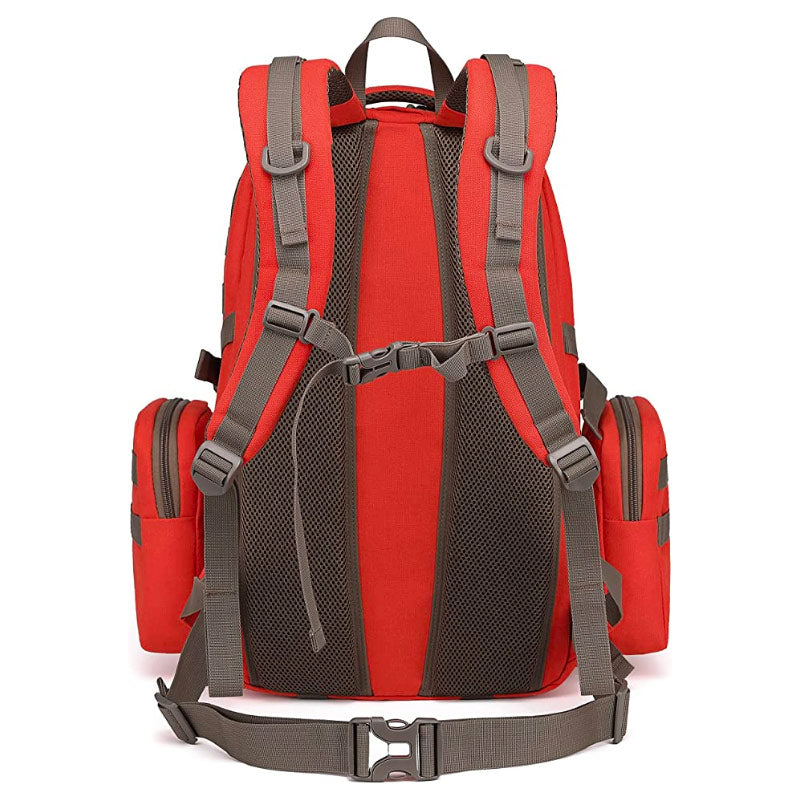Sac Militaire 50L multicam rouge dos