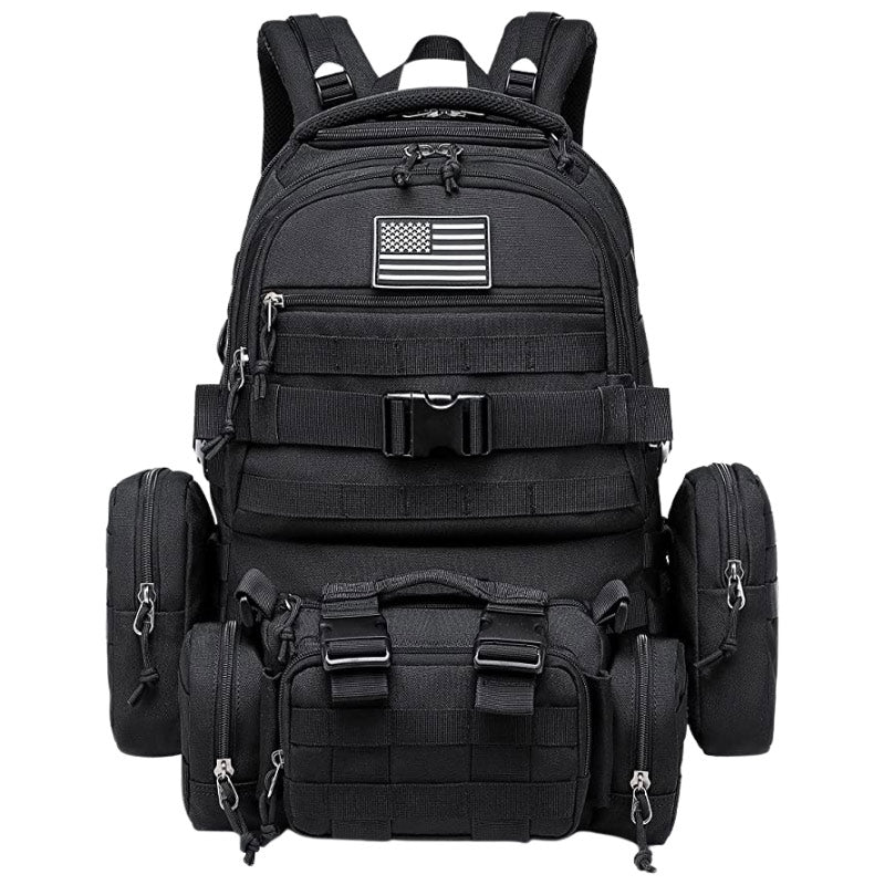 Sac Militaire 50L Noir global