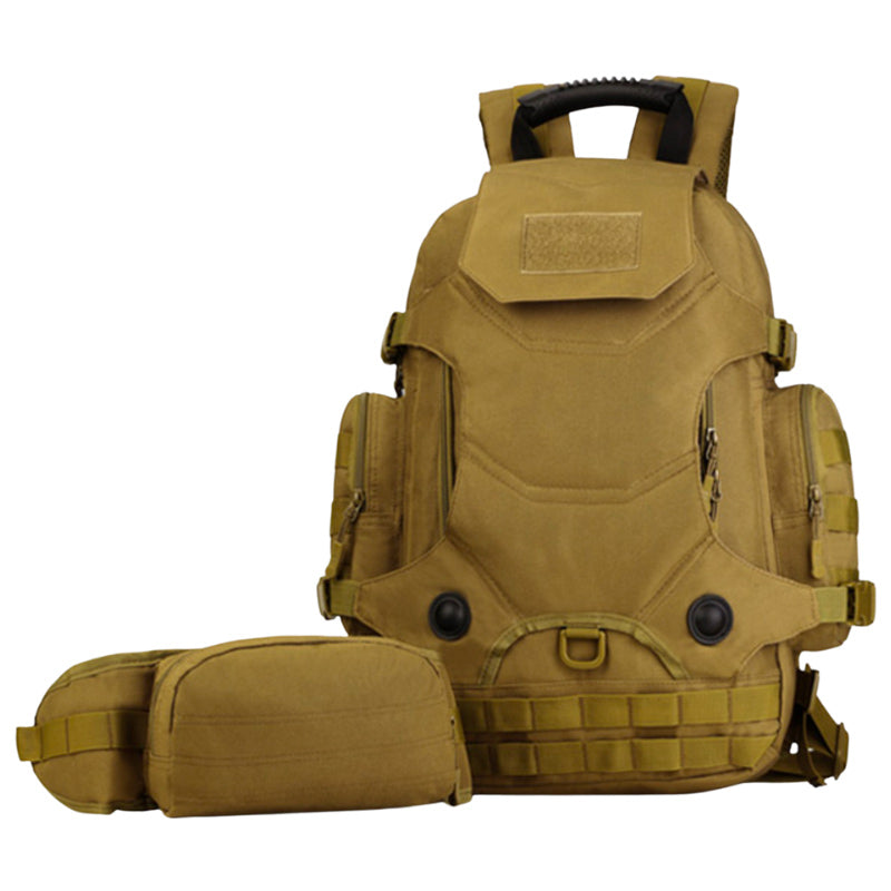 Sac à Dos Militaire Tactique coyote pochette