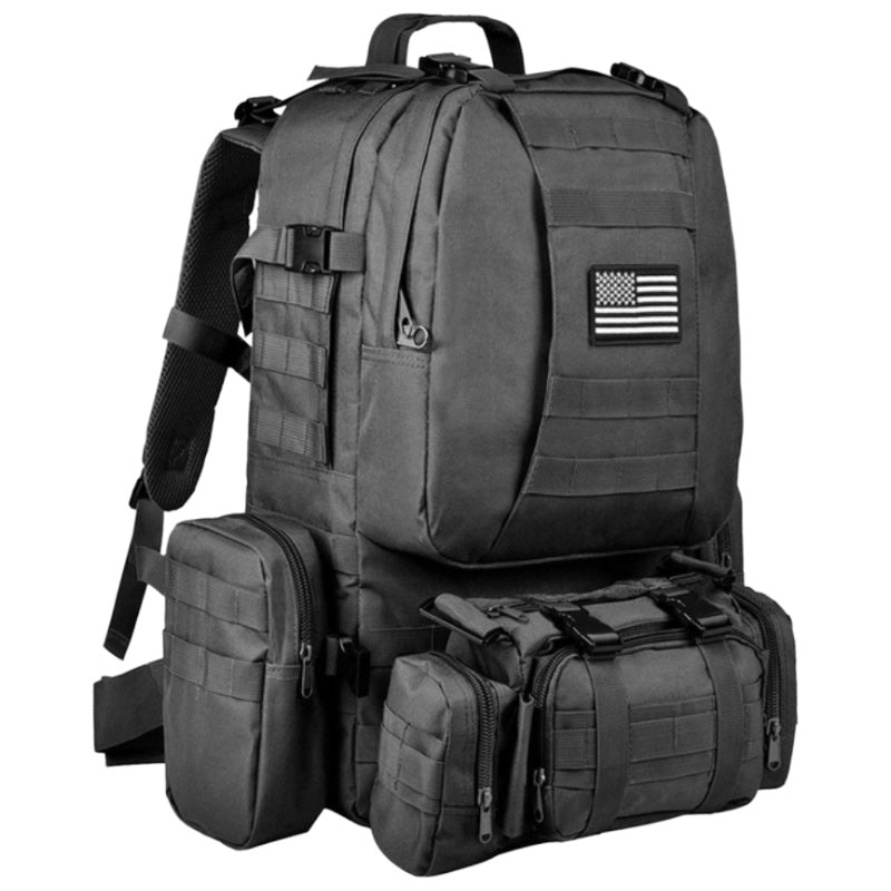 Sac de Randonnée Militaire Noir