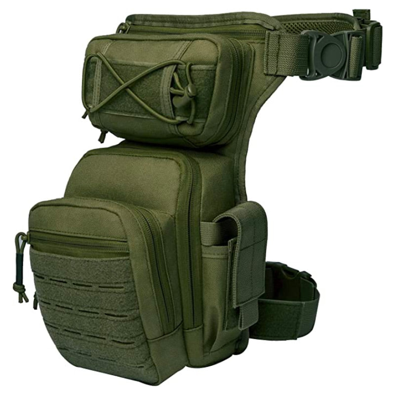 Sac de jambe militaire vert olive