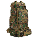 Sac militaire 100L camouflage foret