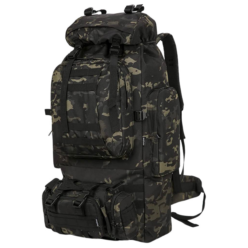 Sac militaire 100 L camouflage nocturne